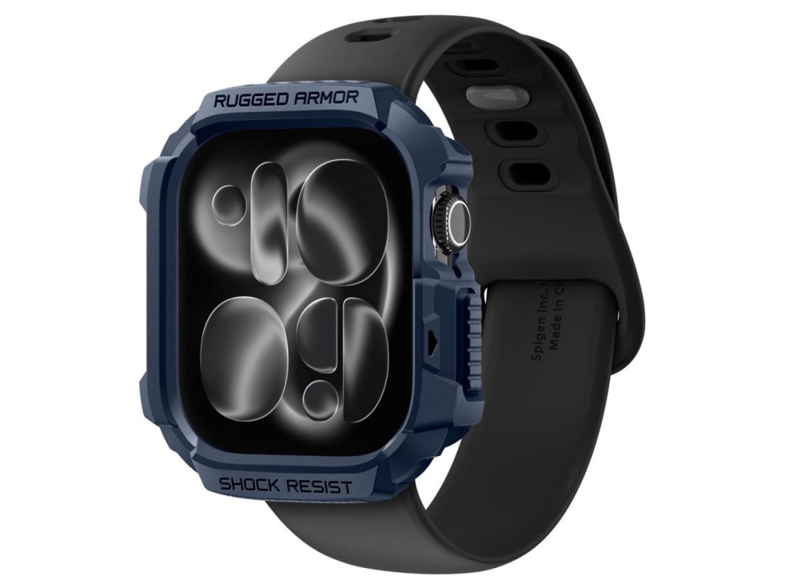 Funda Spigen Rugged Armor para Apple Watch de 42 mm - Azul marino