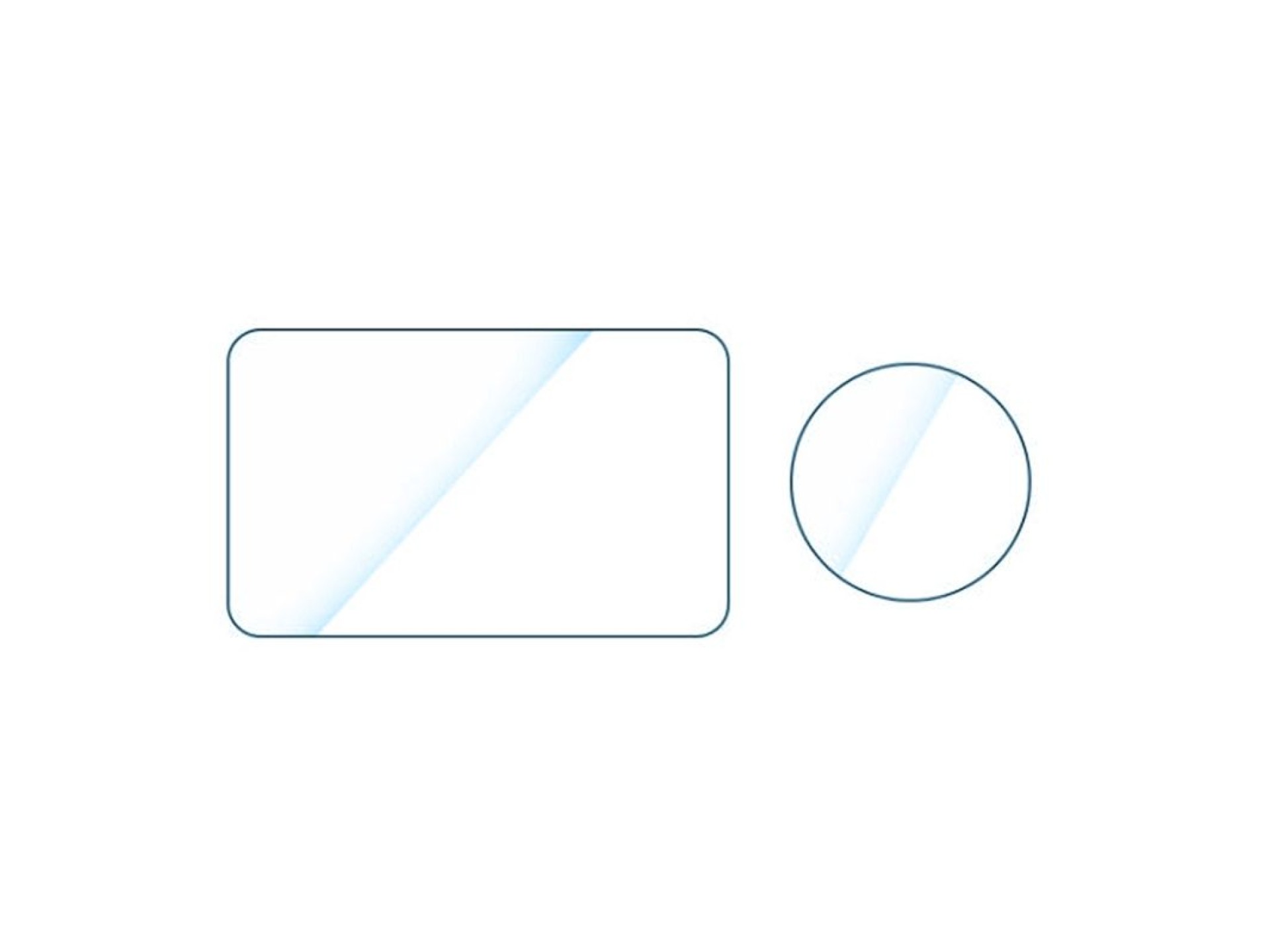Película protetora de vidro 2 em 1 (tela + lente) PULUZ para Insta360 GO Ultra (transparente)