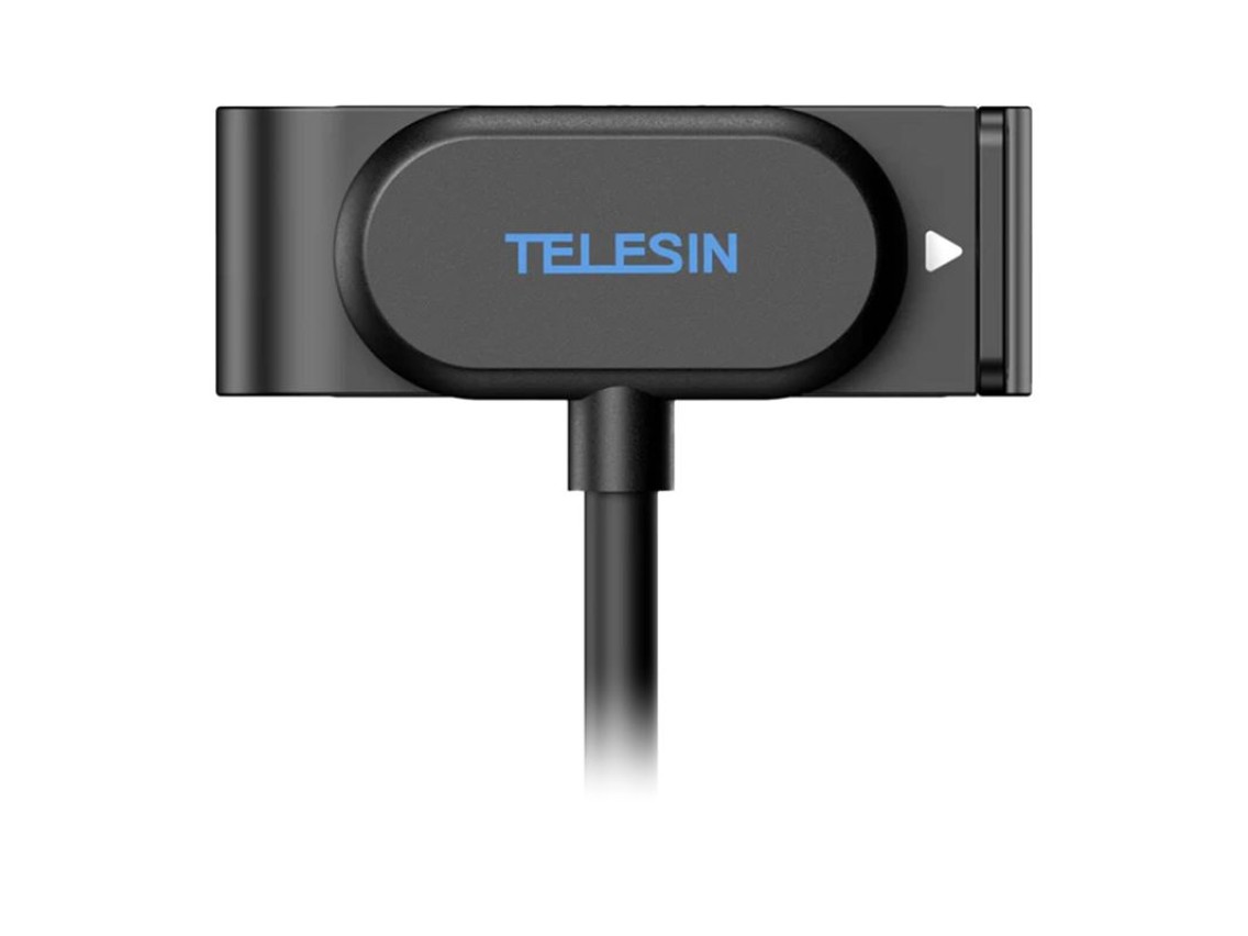 Adaptador de carregamento magnético Telesin com capa para GoPro 9, 10, 11, 12, 13