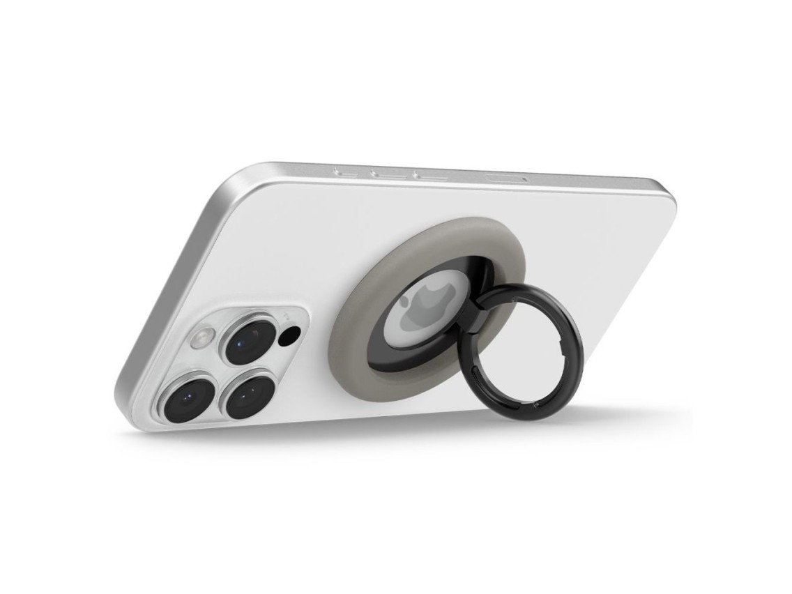 Spigen Nano Pop MagSafe Magnetic Ring for Phone - Gray and Black