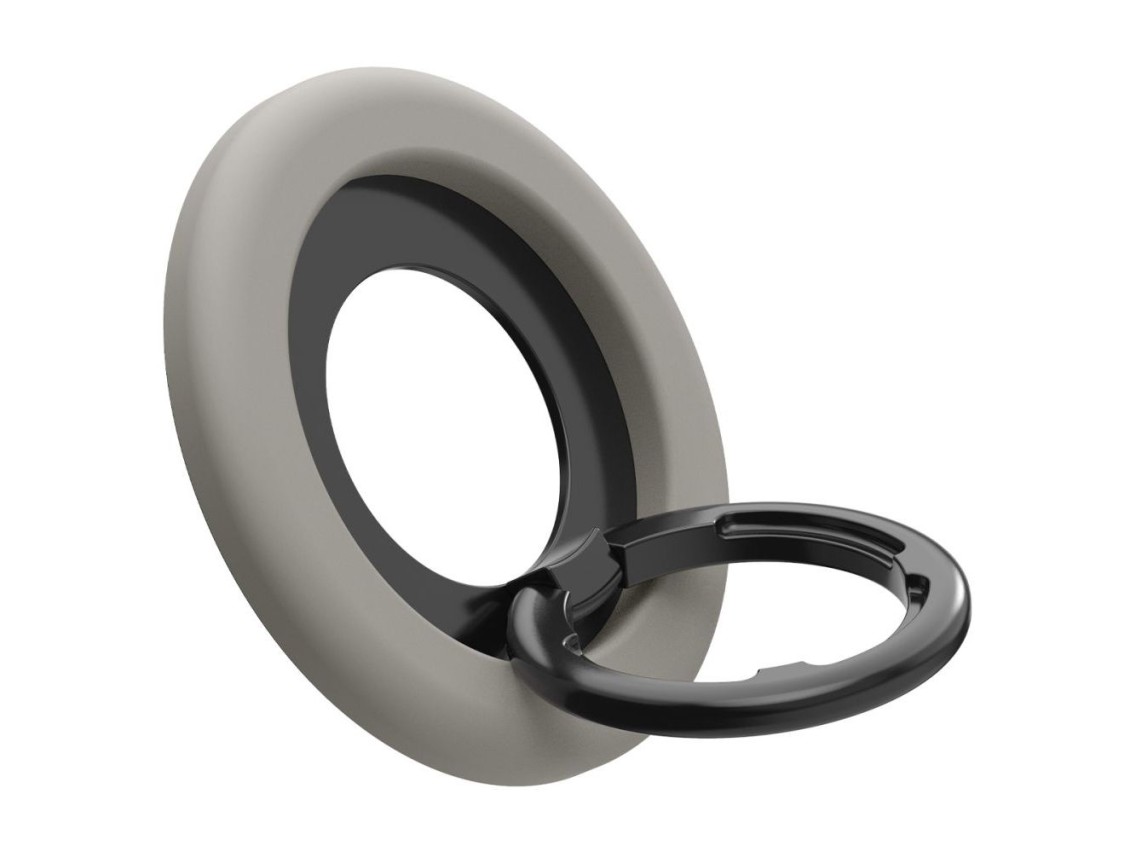 Spigen Nano Pop MagSafe Magnetic Ring for Phone - Gray and Black