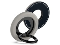 Anillo magn�tico Spigen Nano Pop MagSafe para tel�fono - Gris y negro