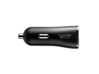 Cargador de coche Spigen Essential EV302 de 30 W con 2 puertos USB-A - Negro Cargador de coche Spigen Essential EV302 de 30 W con 2 puertos USB-A - Negro