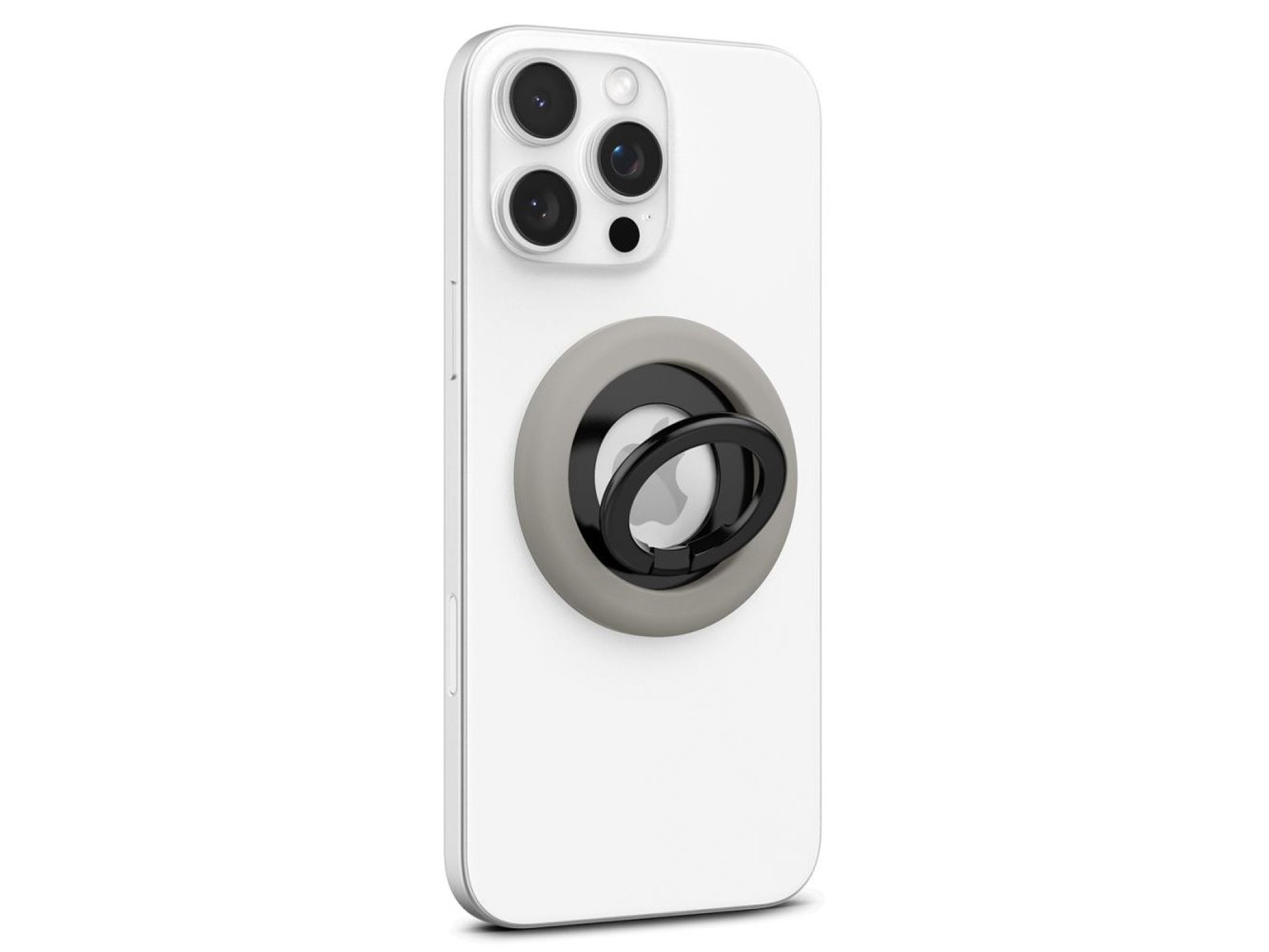 Spigen Nano Pop MagSafe Magnetic Ring for Phone - Gray and Black
