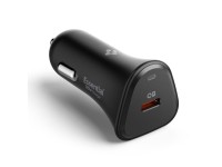 Cargador de coche Spigen Essential EV301 de 30 W (negro) Cargador de coche Spigen Essential EV301 de 30 W (negro)