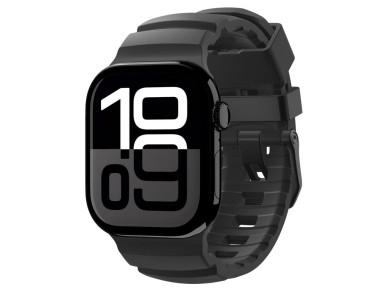 Correa Spigen WBS2 para Apple Watch de 44, 45, 46 y 49 mm - Negra Correa Spigen WBS2 para Apple Watch de 44, 45, 46 y 49 mm - Negra