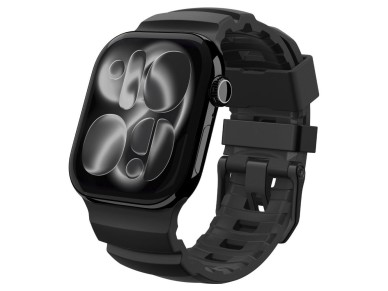 Correa Spigen WBS2 para Apple Watch de 44, 45, 46 y 49 mm - Negra Correa Spigen WBS2 para Apple Watch de 44, 45, 46 y 49 mm - Negra