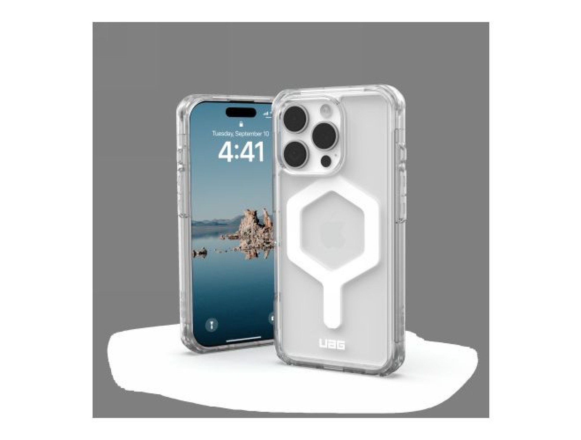 Capa UAG Plyo Magsafe para iPhone 16 Pro - Branca