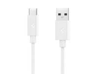 Cable USB-A/USB-C Spigen EB6010AC de 60 W, 100 cm, blanco