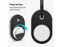 Funda Spigen Vault para Apple AirTag - Negro mate Funda Spigen Vault para Apple AirTag - Negro mate