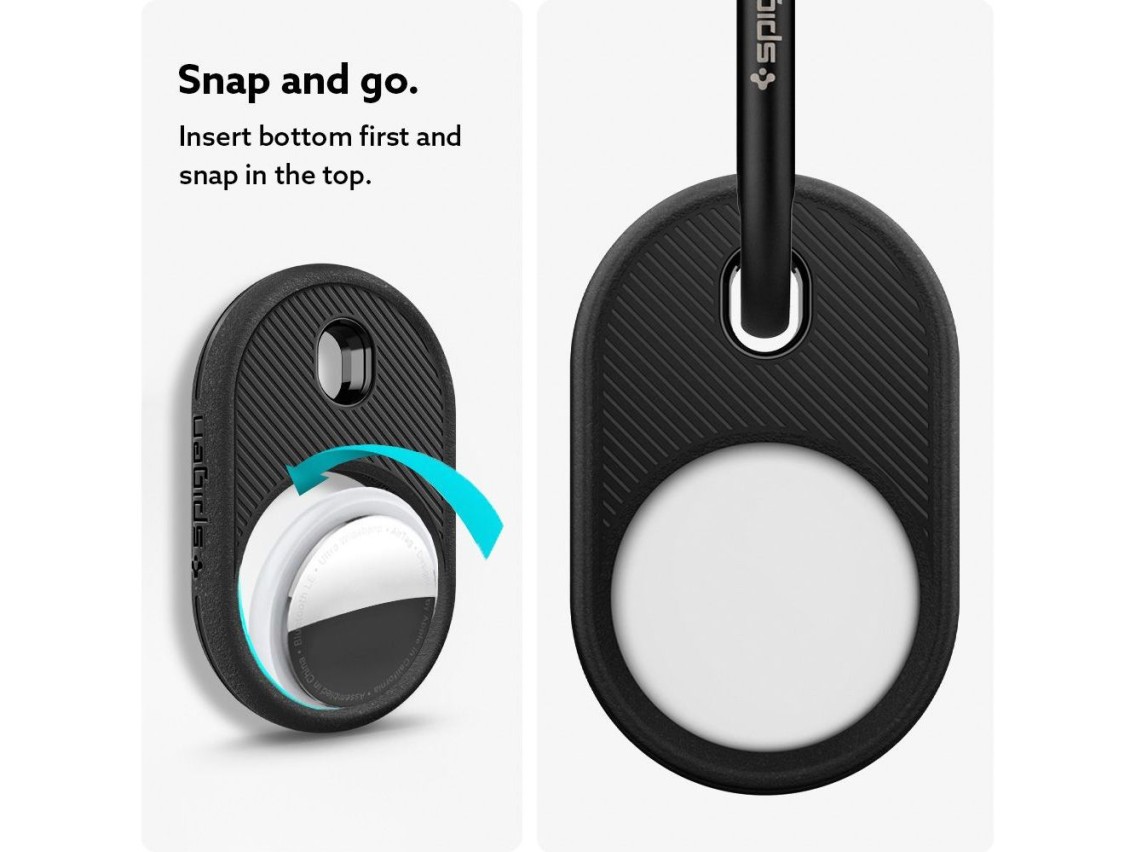 Funda Spigen Vault para Apple AirTag - Negro mate