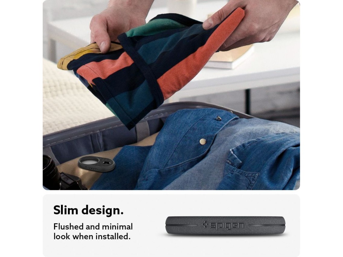 Funda Spigen Vault para Apple AirTag - Negro mate