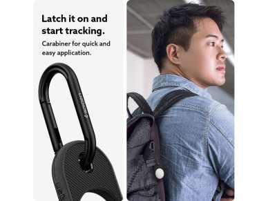 Funda Spigen Vault para Apple AirTag - Negro mate
