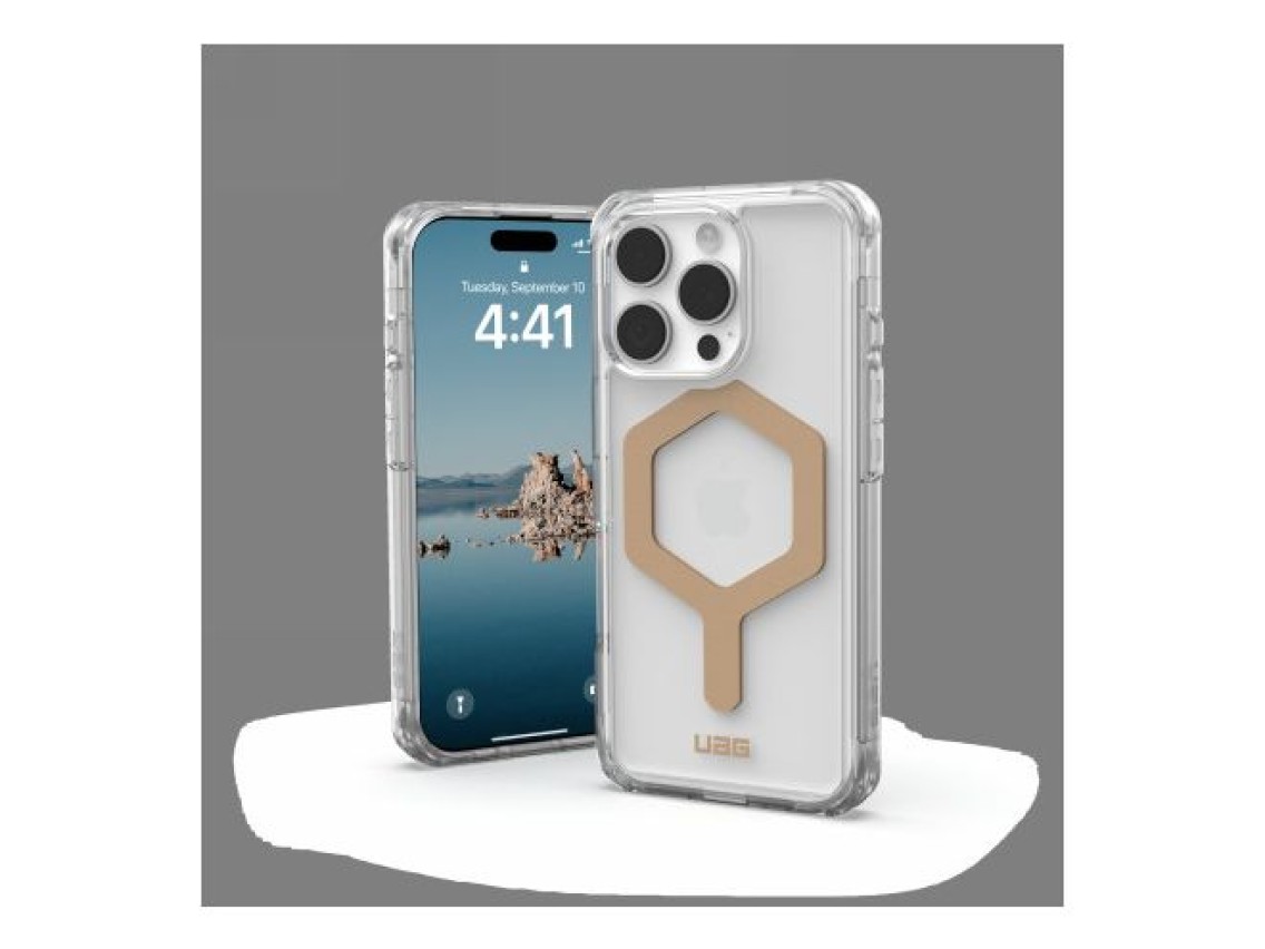 Capa UAG Plyo Magsafe para iPhone 16 Pro - Dourada