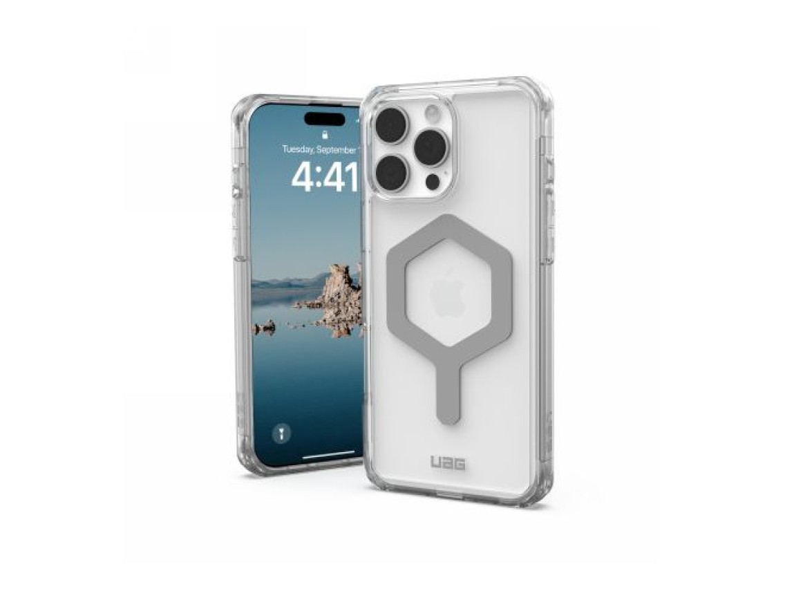 UAG Plyo Magsafe case for iPhone 16 Pro Max - silver