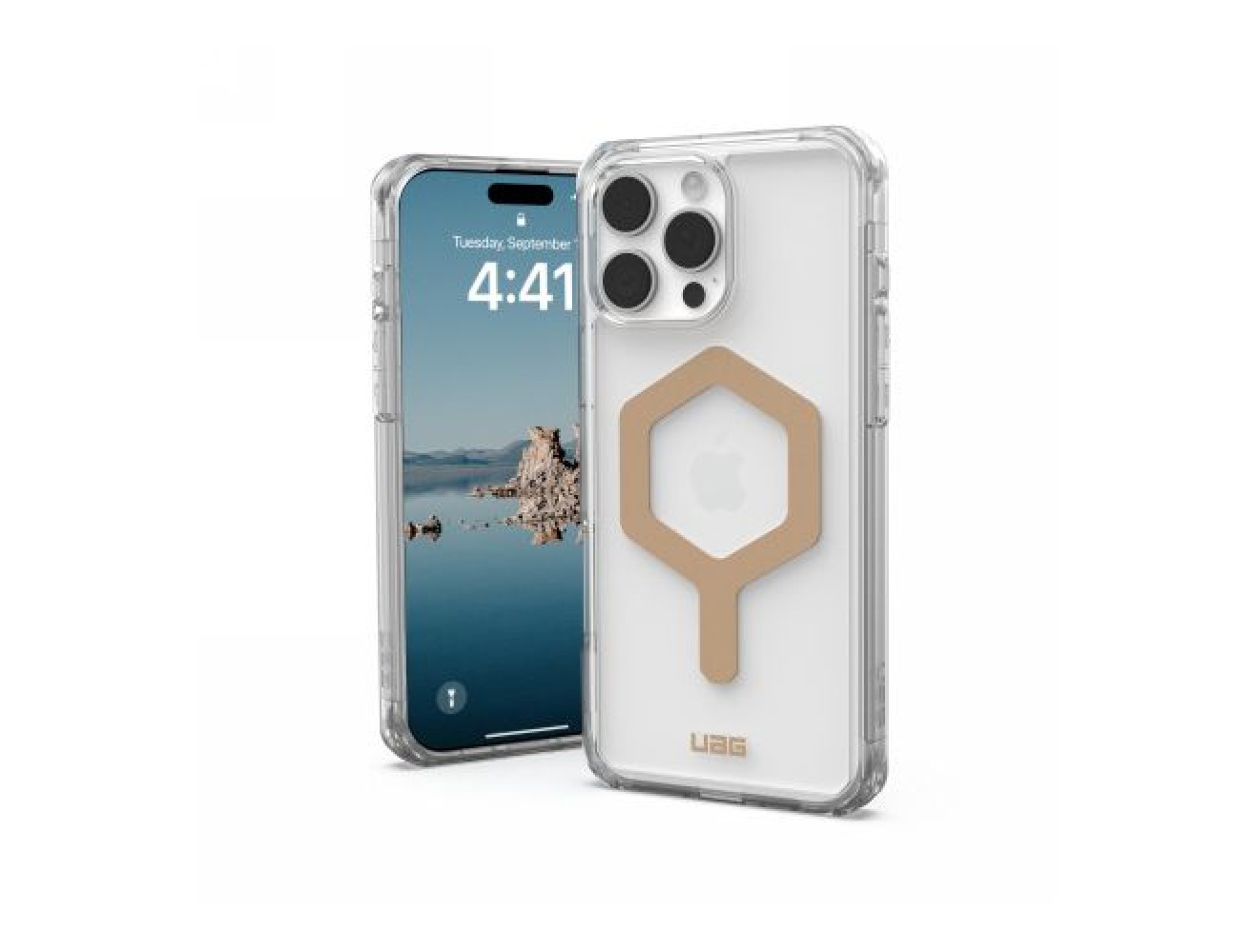 Funda UAG Plyo Magsafe para iPhone 16 Pro Max - Dorada