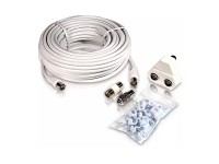 Cabo de antena tv coaxial tipo pal 15m swv2209w/10 philips