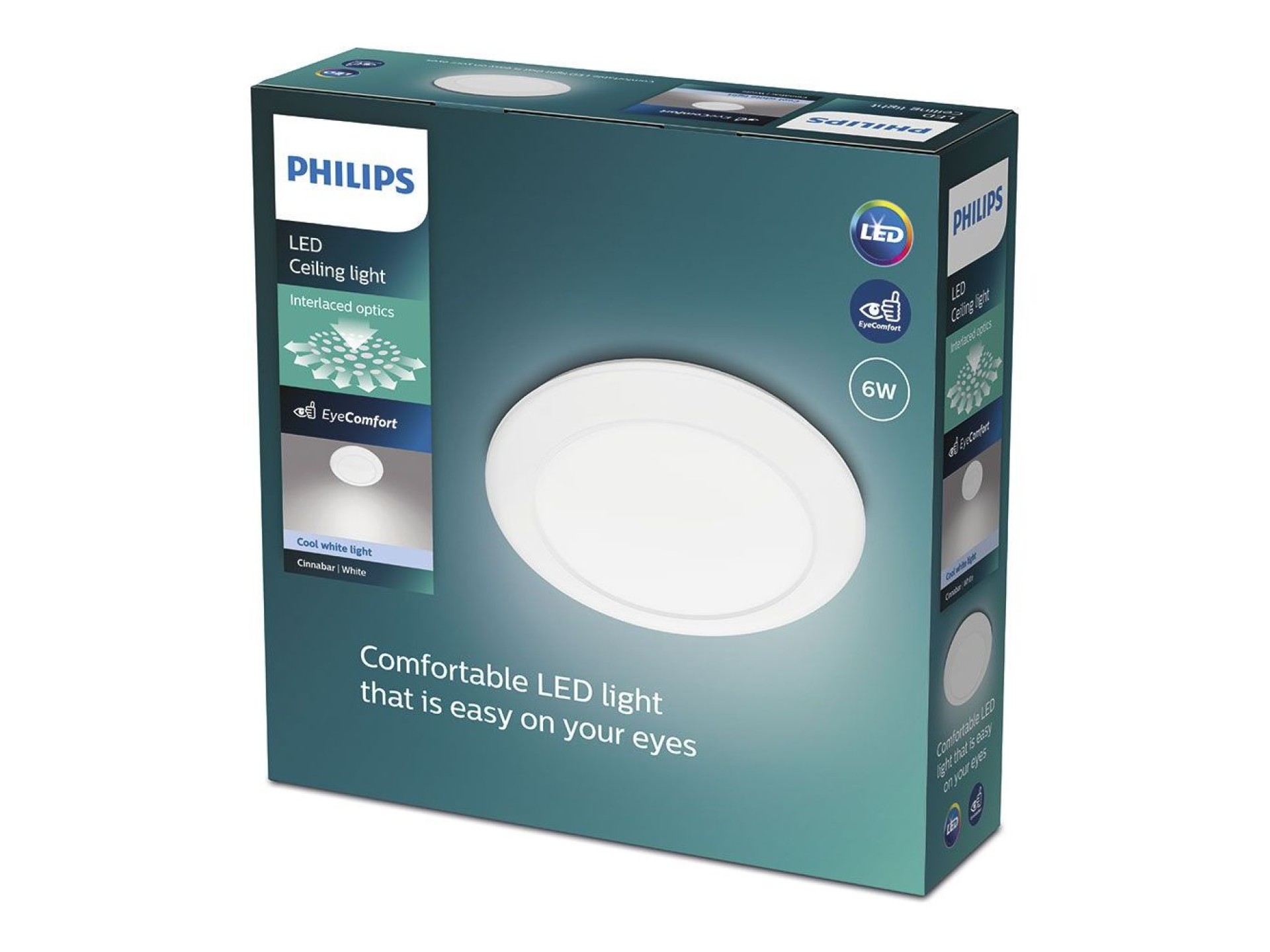 Cinnabar circular led 17 w 4000 k 1500 lm ø32 x 7,9 cm