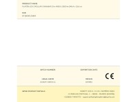 Plaf�n led circular cinnabar 20 w 4000 k 2000 lm �40,4 x 10,6 cm