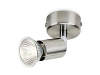 Projector 1-element limbali gu10 (l�mpada n�o inclu�da) cor cromado mate � 8 x 13 cm