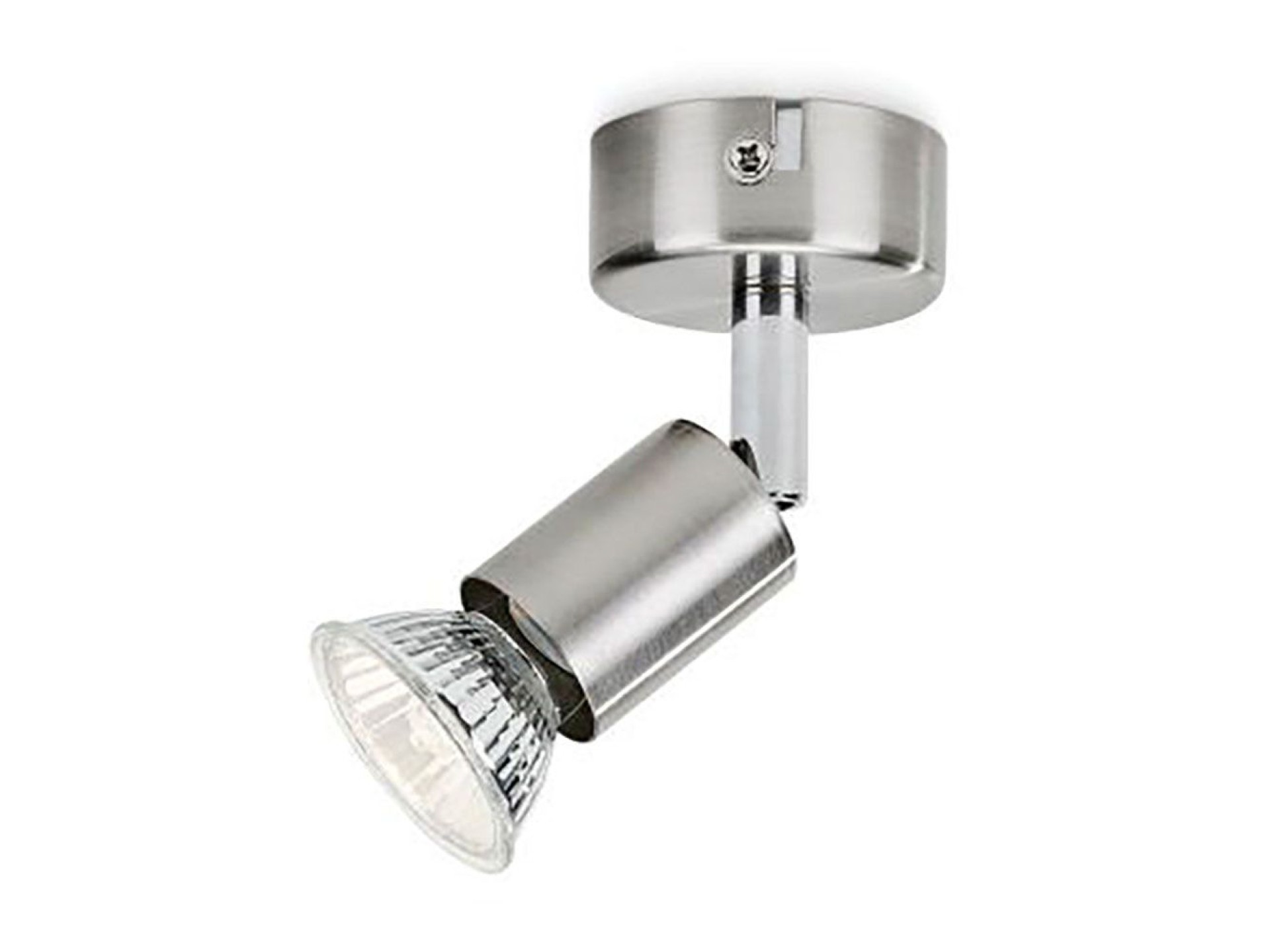 Projector 1-element limbali gu10 (lâmpada não incluída) cor cromado mate ø 8 x 13 cm