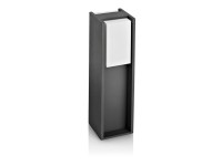 Baliza led e27 modelo bridge 12,1 x 12,1 x 40,2 cm