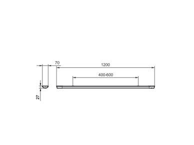 Regleta 30 w 3000 lm 4000 k 120 cm