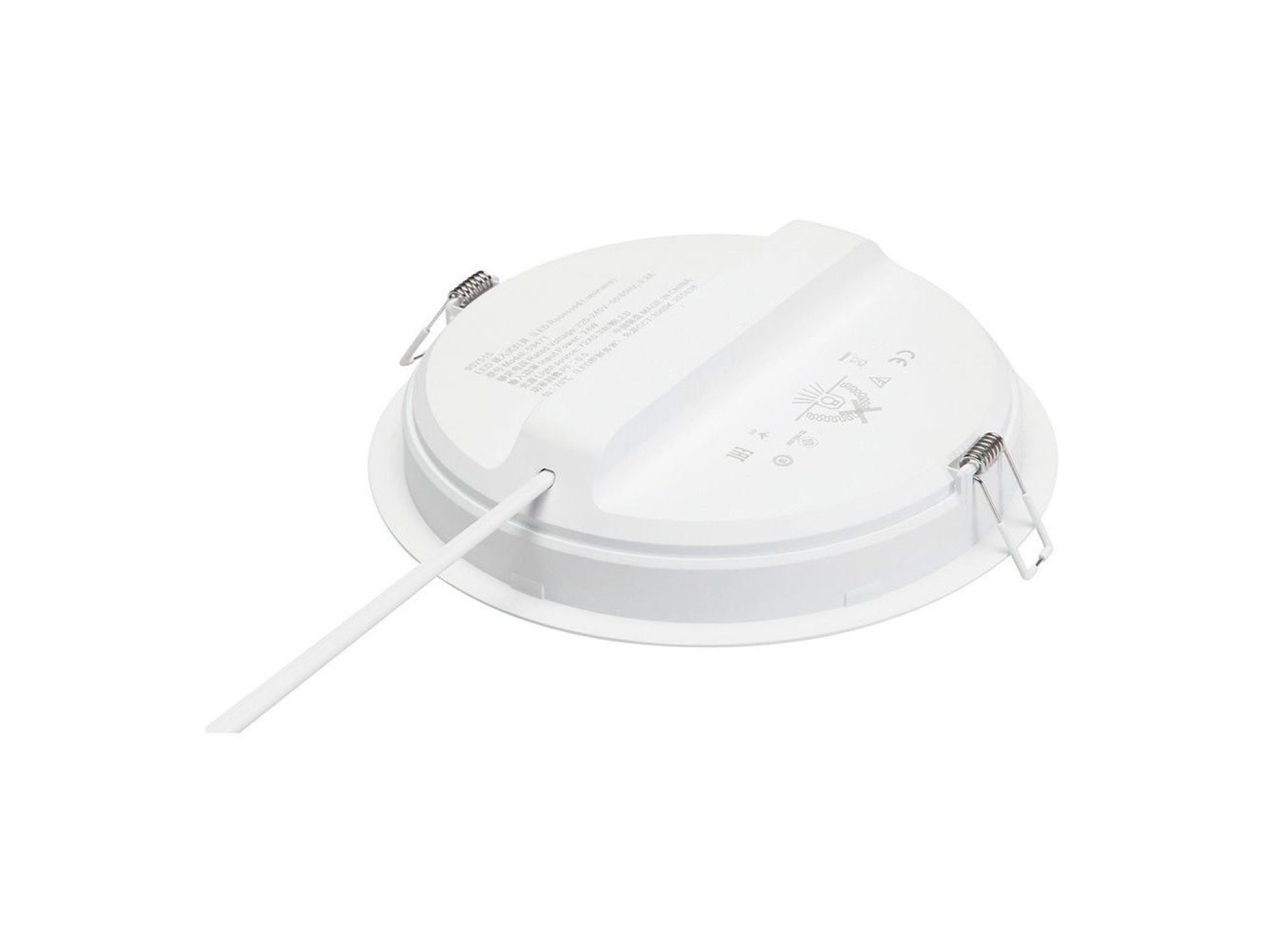 Downlight led empotrable modelo meson 23,5 w 2550 lm 6500 k luz fria ø21,5 x 10,5 cm