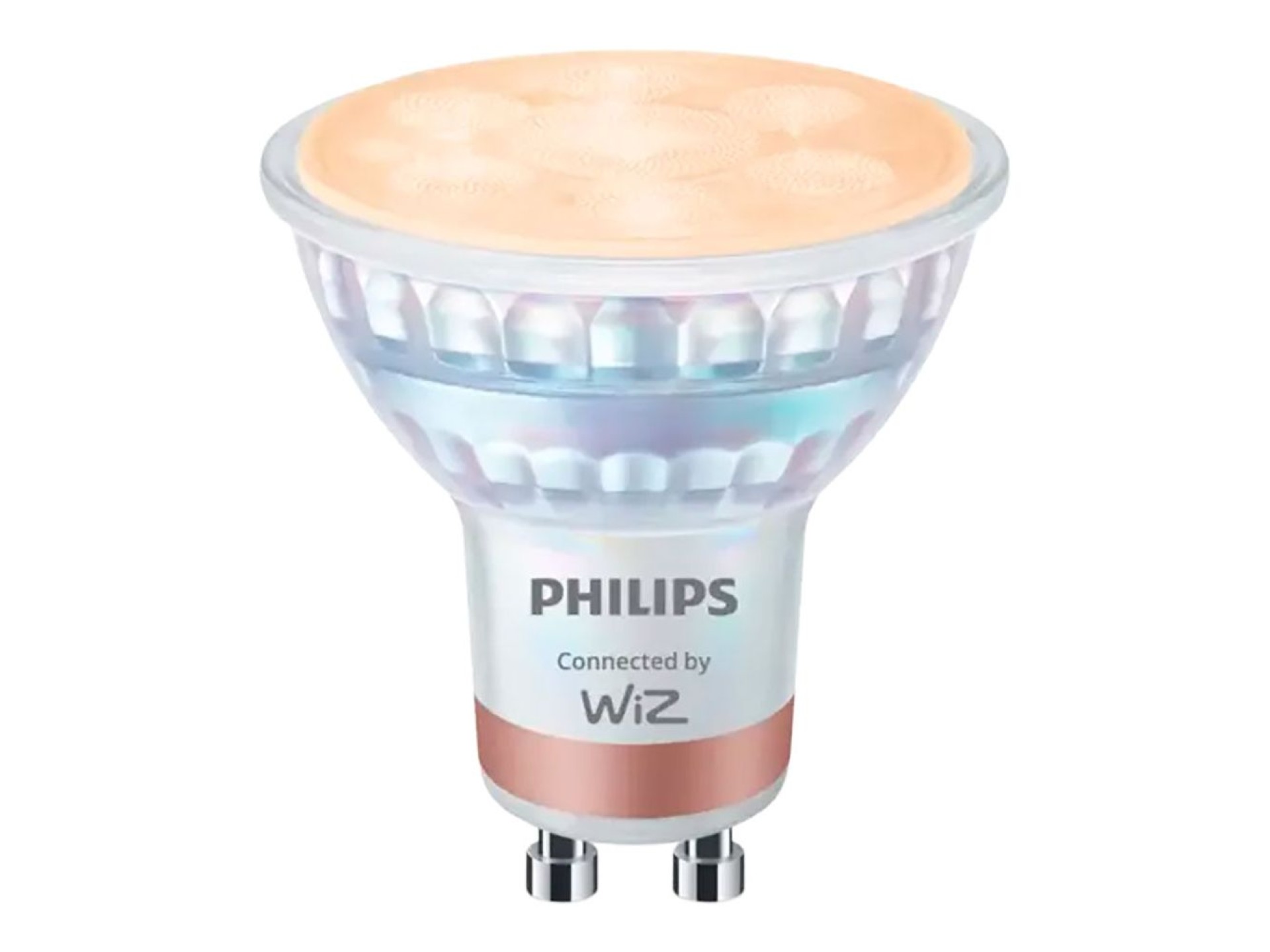 Gu10 led bulb 4.7w 2.700k-6.500k 345lm wifi philips wiz