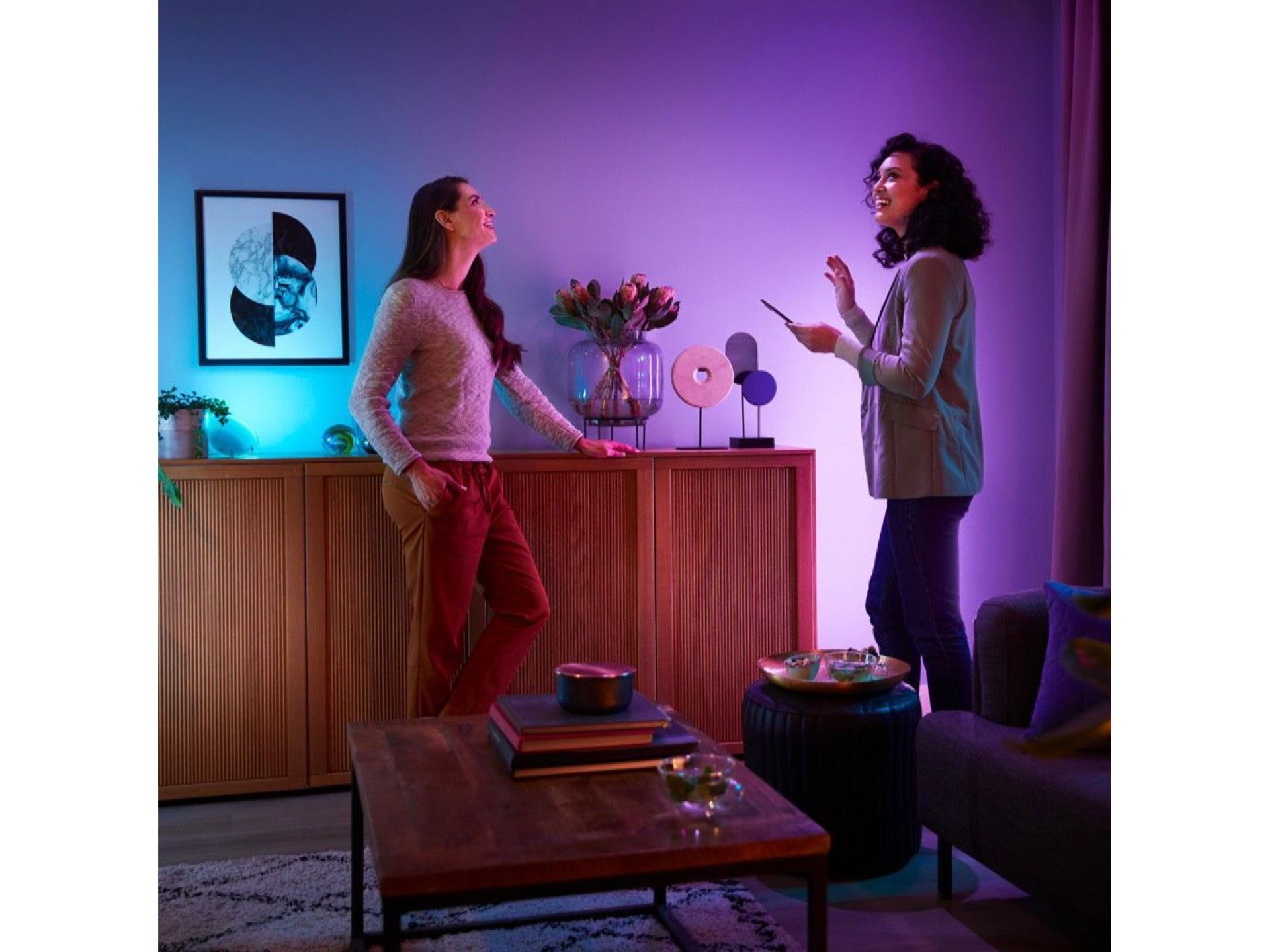 Standard led bulb e27 8w 2.700k-6.500k 806lm wifi philips wiz