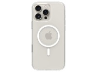 Spigen Thin Fit MagSafe Case for iPhone 16 Pro Max - Clear and White Spigen Thin Fit MagSafe Case for iPhone 16 Pro Max - Clear and White