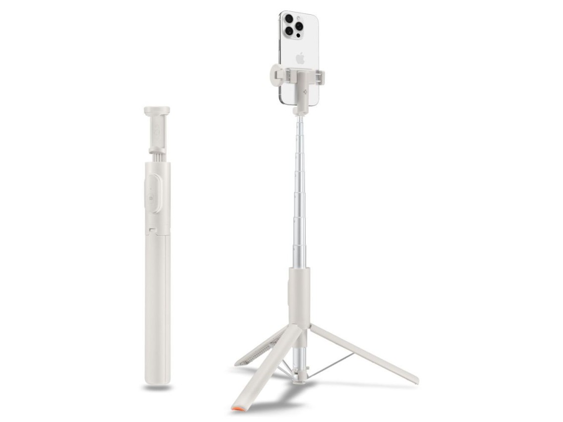 Spigen S541W Bluetooth Selfie Stick - White