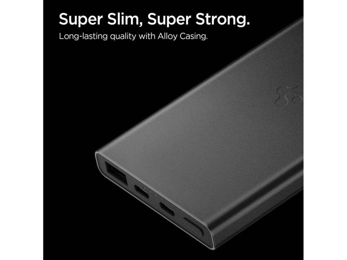 Spigen Essential EA2210 Power Bank 10000 mAh 22.5W - Black