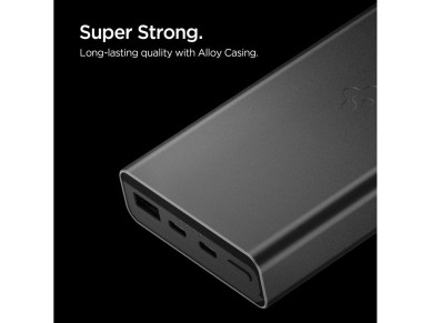 Banco de energ�a Spigen EA3020 de 20�000 mAh y 30 W (negro)