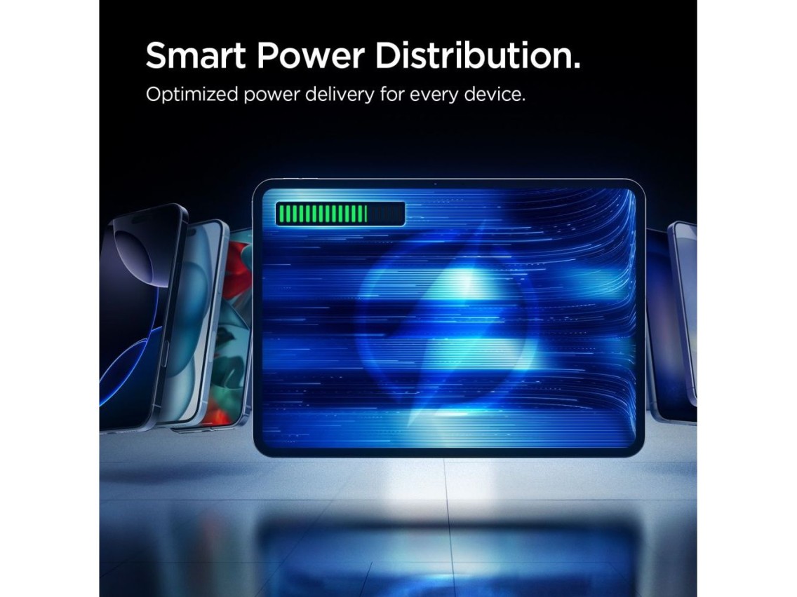 Bateria Externa Spigen EA3020 20000mAh 30W - Preta