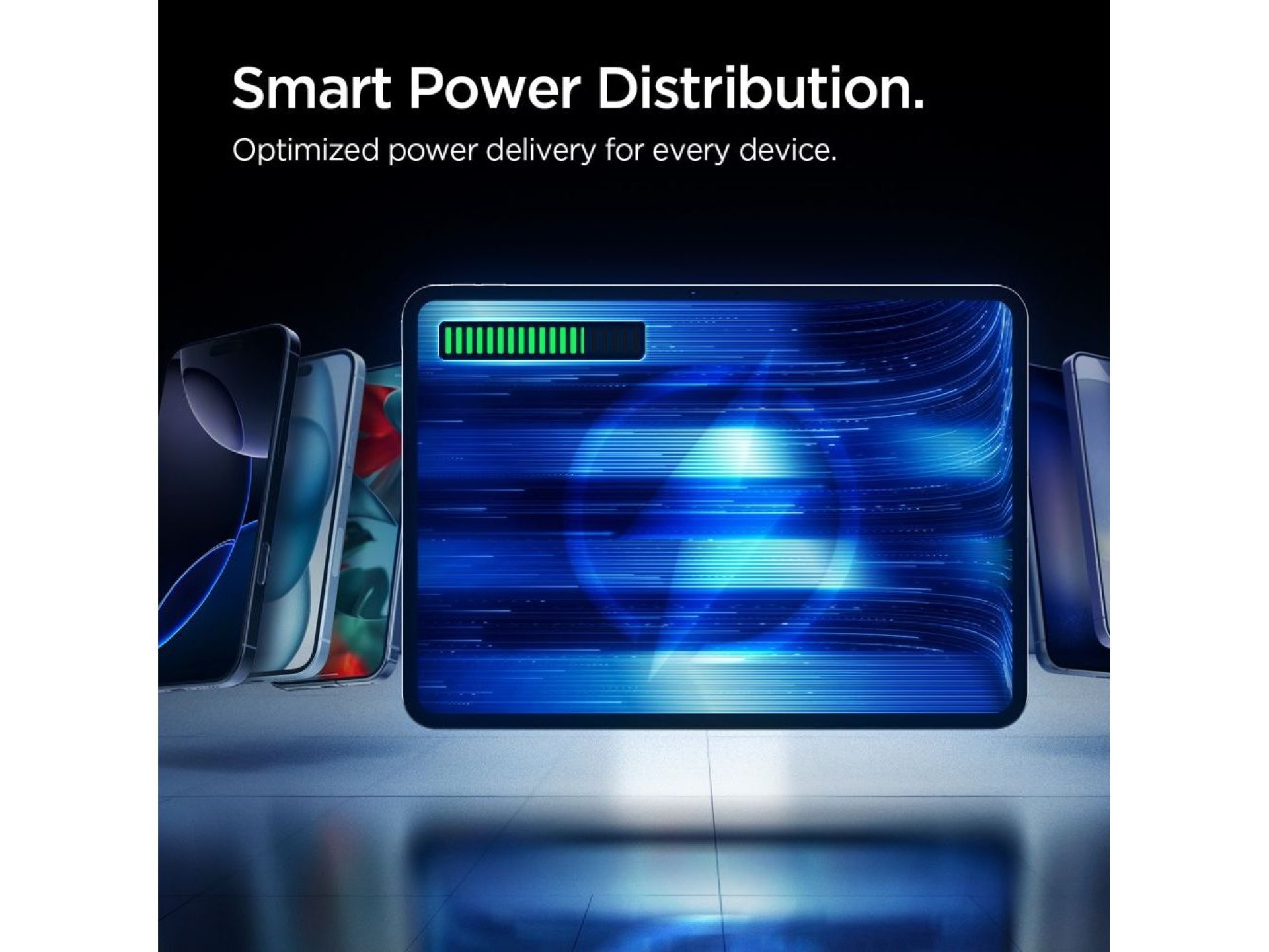 Bateria Externa Spigen EA3020 20000mAh 30W - Preta