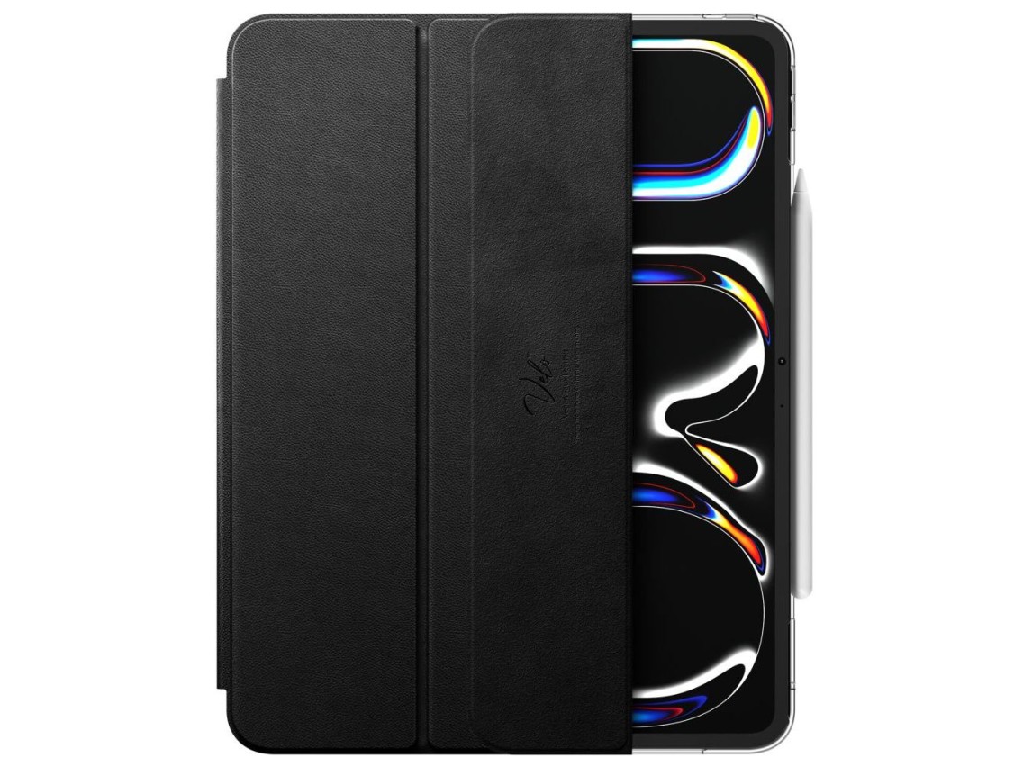 Capa Spigen Liquid Air Folio para iPad Pro 13" 7/8/2024-2025 - Preta