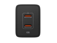 Cargador de pared Spigen Essential EE472EU de 2 puertos USC-C de 47 W (negro) Cargador de pared Spigen Essential EE472EU de 2 puertos USC-C de 47 W (negro)