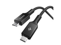 Spigen EB10010CC 100W Cable de 100 cm - Negro