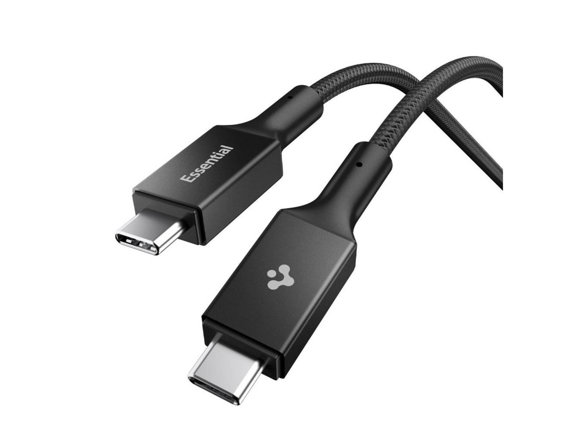 Spigen EB10010CC 100W Cable de 100 cm - Negro