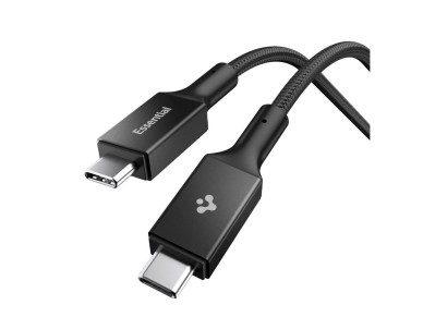 Spigen EB10010CC 100W Cable de 100 cm - Negro