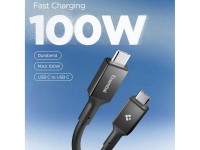 Spigen EB10020CC USB-C Cable 100W 200cm - Black Spigen EB10020CC USB-C Cable 100W 200cm - Black