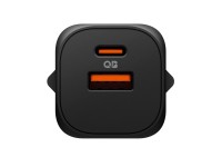 Spigen Essential EE352EU USB-C / USB-A 35W Wall Charger - Black Spigen Essential EE352EU USB-C / USB-A 35W Wall Charger - Black