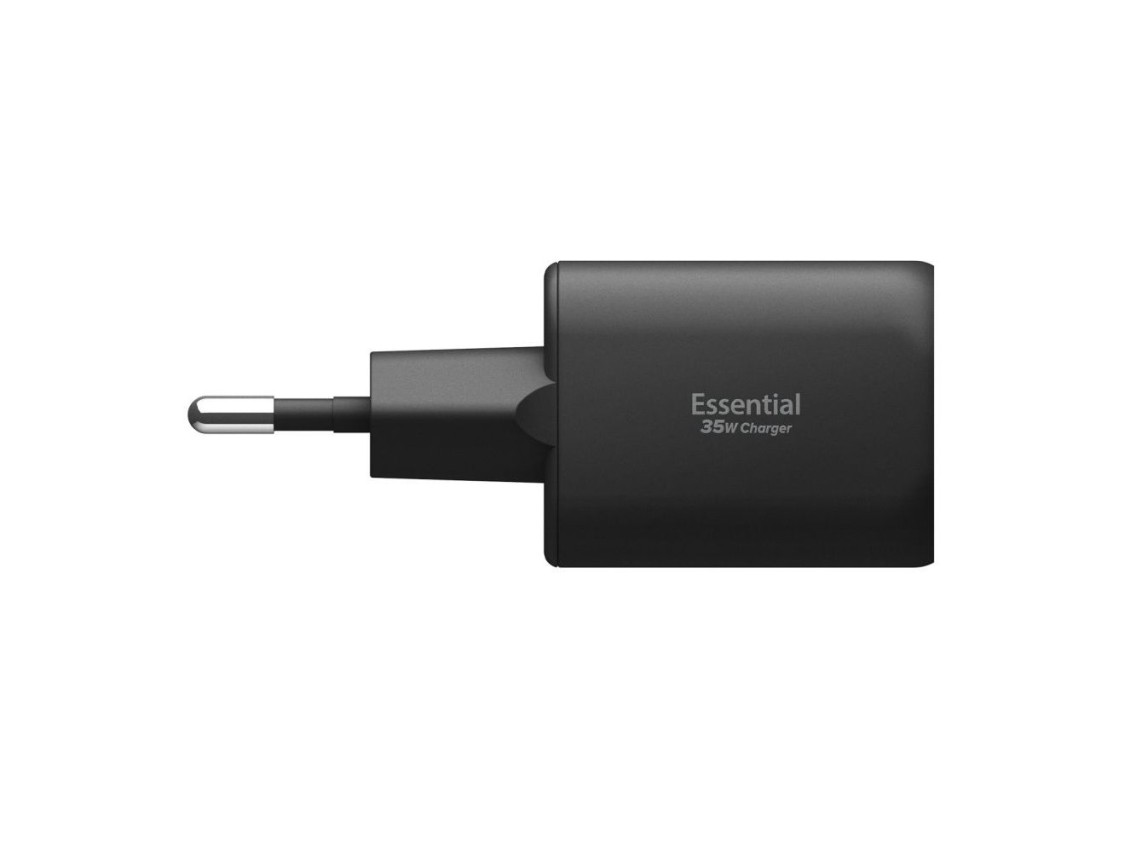 Spigen Essential EE352EU USB-C / USB-A 35W Wall Charger - Black