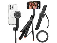Bast�o de selfie e trip� Spigen S581W MagSafe Bluetooth - Preto