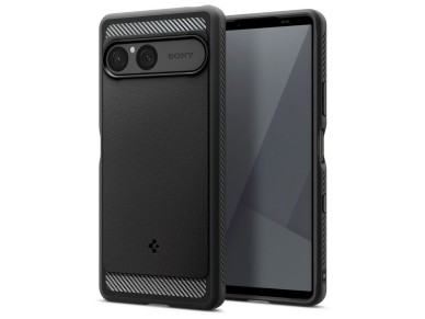 Spigen Rugged Armor Case for Sony Xperia 10 VII - Matte Black Spigen Rugged Armor Case for Sony Xperia 10 VII - Matte Black