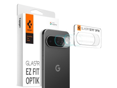 Protector de c�mara Spigen Optik Glas.tR (2 unidades) para Google Pixel 10 - Transparente