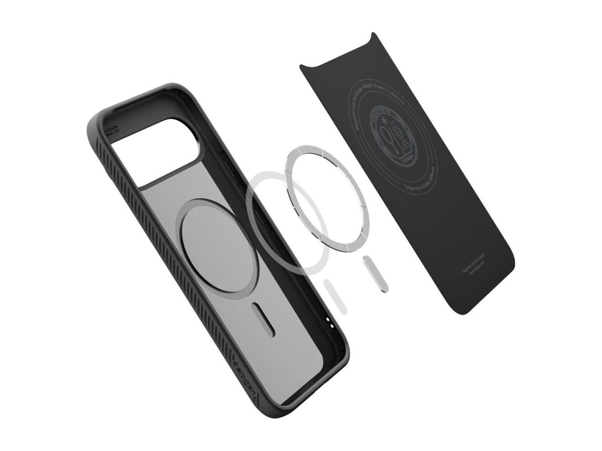 Capa Spigen Liquid Air Mag MagSafe para Google Pixel 10 / 10 Pro - Preto Fosco