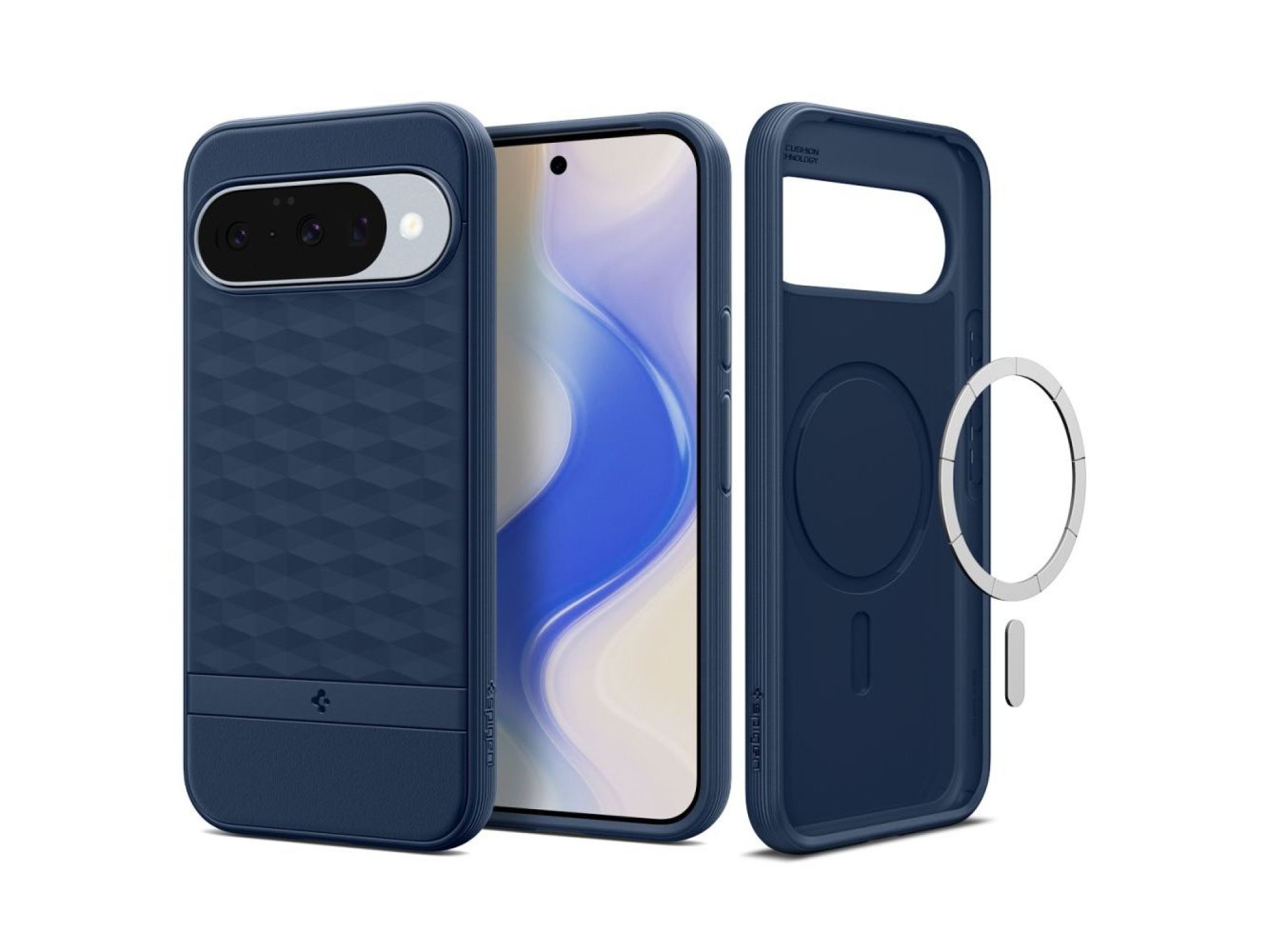 Spigen Parallax Mag MagSafe Case for Google Pixel 10 / 10 Pro - Navy Blue
