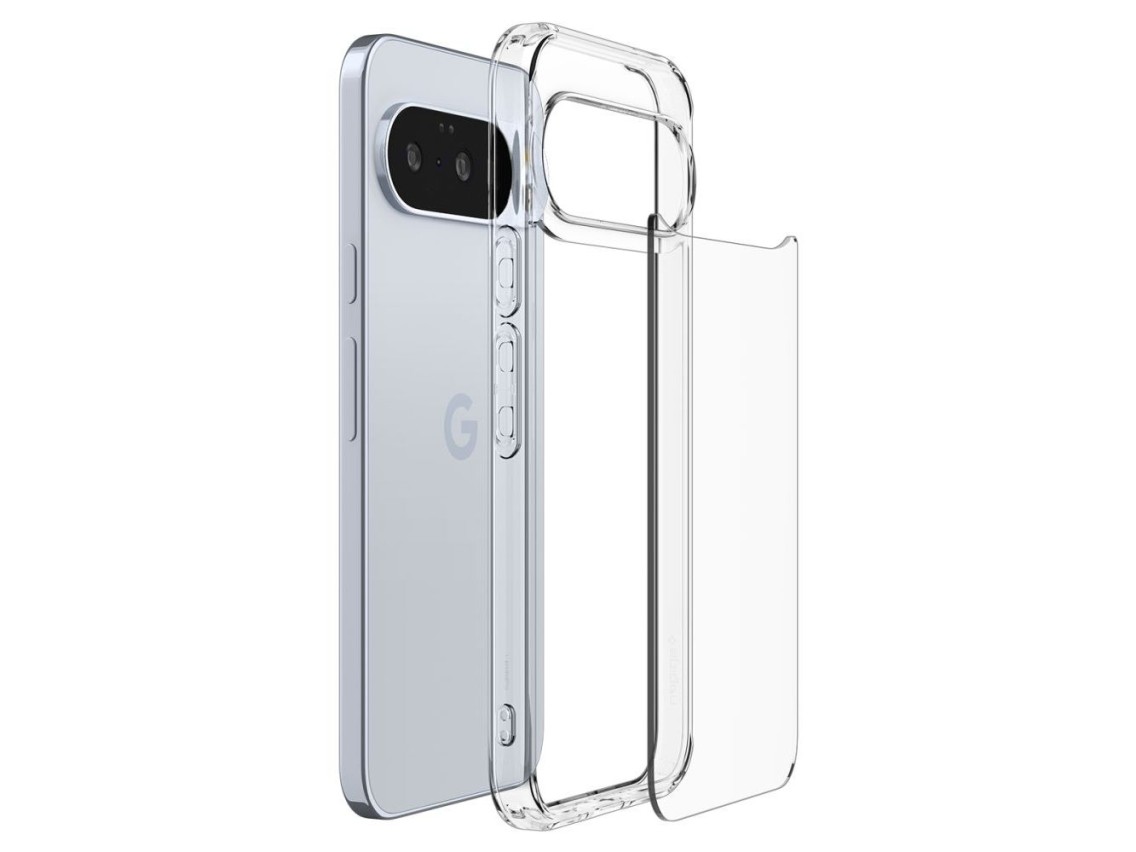 Funda Spigen Ultra Hybrid para Google Pixel 10/10 Pro - Transparente